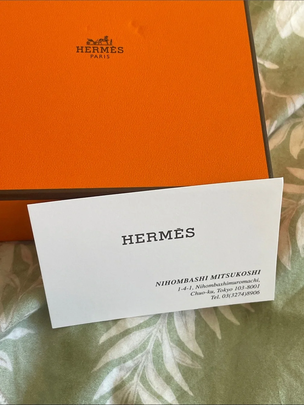 Hermès Orange White Houndstooth Baby First Shoes Walker Booties Unworn Japan